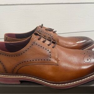 Vintage Foundry Co Elegant Tan Leather Men's Oxfords